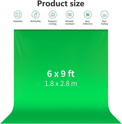NEEWER 6x9 feet/1.8x2.8m Photo Studio 100% Pure Polyester Collapsible Backdrop - Image 2