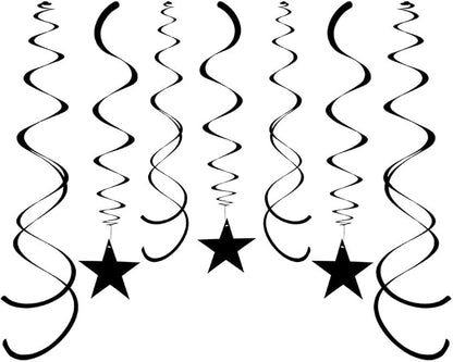 Party Star Swirl Decorations, Whirls Decorations by AimtoHome