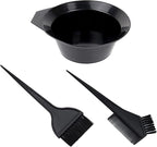 1st Choice Hair Dye Color Brush and Bowl Set, Tint Comb for Hair Tint Dying Coloring Applicator, (2 brushes+Mixing Bowl) …