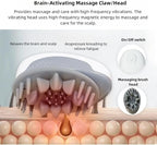 Professional Multifunctional Scalp Care Machine with High-Frequency Comb, Nano Mist Spray, HD Scalp Detector, Vibration Massage Brush & Microcurrent Massager for Salon and Home Use