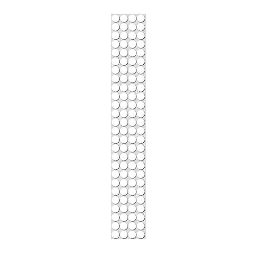 Glue Dots Double Sided 100 PCS, 0.39 Inch Clear Sticky Tack, Removable Poster by Duccinp