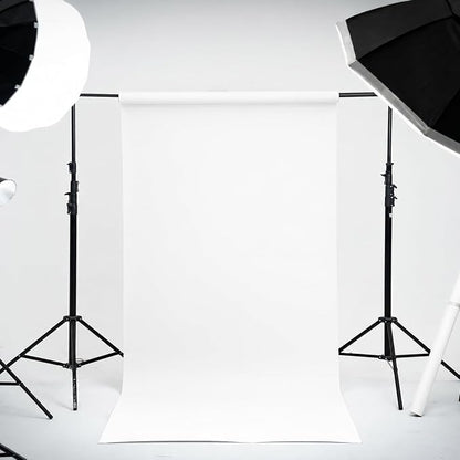 Kate Seamless Paper Backdrop White Paper Backdrop - Image 2