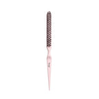L'ANGE HAIR Detangling Teasing Brush with Nylon & Boar Bristles | Precise Sectioning | Adds Volume & Root Lift | Tames Flyaways & Frizz | Indented Grip | All Hair Types (Blush)