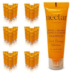 World Amenities - Nectar Bulk 2-in-1 Conditioning Shampoo - Sweet Orange Blossom, Mini Travel Size Toiletries - Hotel Amenities, Suitable for All Hair Types (25 Count)