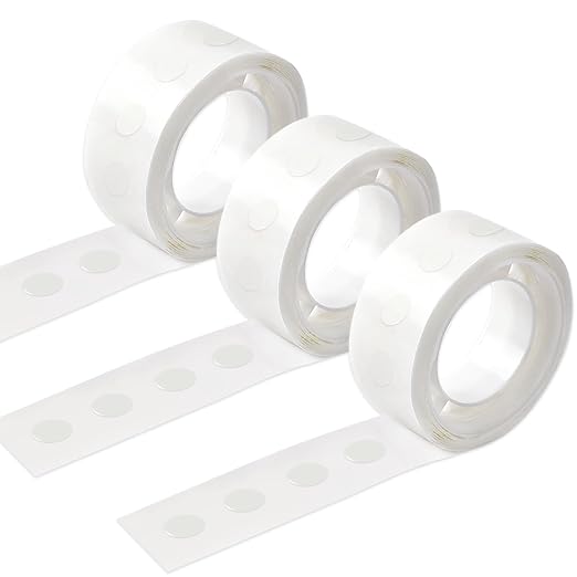 UPINS 300Pcs Glue Points Dots 6mm Removable Balloon Glue Adhesive Dots | 3 by UPINS