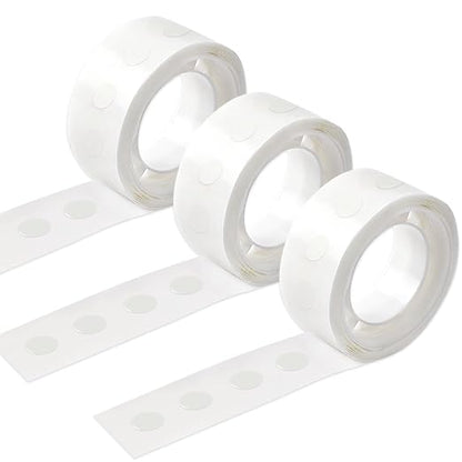 UPINS 300Pcs Glue Points Dots 6mm Removable Balloon Glue Adhesive Dots | 3 by UPINS
