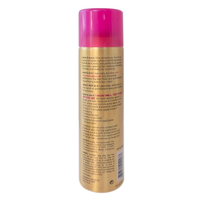 Style Edit LIGHT BLONDE Root Concealer Touch Up Spray (Multiple Colors Available) Instantly Covers Greys And Dark Roots - Professional Salon Quality Blonde Perfection Grays Cover Up Hair Products for Women 4 Ounce