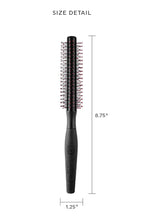 Cricket Static Free RPM 8 Row Round Hair Brush - Curling, Blow Drying, Detangling and Styling Wet or Dry, Suitable for All Hair Types