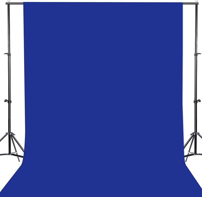 GFCC Royal Blue Backdrop Background by GFCC