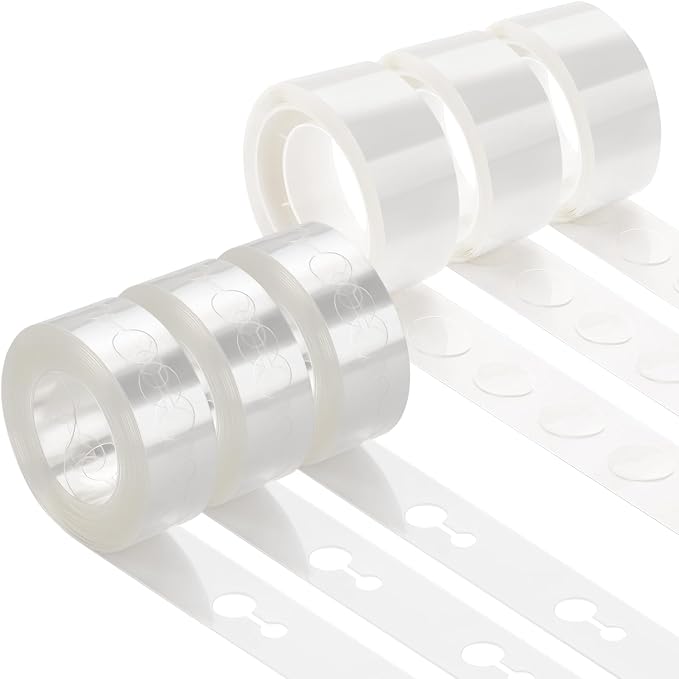 KICNIC Balloon Arch Strip, 49ft Balloon Tape and 300 Glue Point Dots, Balloons by KICNIC