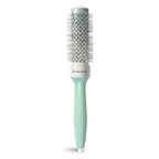 Eagle Fortress Round Brush for Blow Out, Thermal Ceramic Hair Brush for Blow Drying with Ionic Bristle for Professional Blowout Brushing - Green, 32mm