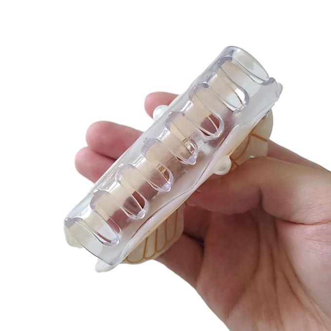 Pearl Mussel Claw Clip,Acetate Hair Clips,Small Claw Clips for Women