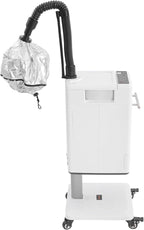 Vertical Nano Hair Steamer,Multifunctional Hair Dyeing Machine with Removable Water Tank Strong Power and Multiple Modes LCD Display Nano Hair Steamer Machine for Home in Hairdressing Salons Etc