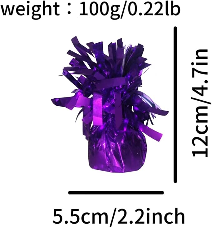 balloon weights are perfect for parties, weddings. Each pack includes 6PCS - Image 2