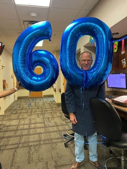 Navy Blue 100 Balloon - Image 6