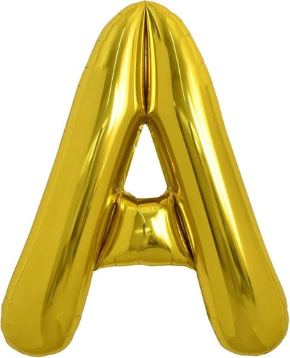 TONIFUL 40 Inch Large Gold Letter A Foil Balloons Alphabet Balloons | Giant - Image 2