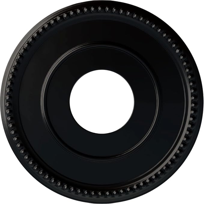 Ekena Millwork CM12BRBLF 12-1/2" x 3-7/8" x 3/4" Bradford Ceiling Medallion by EkenaMillwork