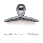 4.3 Inch Hair Claw Clips Large No Slip Big Matte Jaw Butterfly Clip for Thin Fine Thick Hair Women, 4 Pack