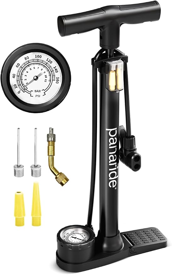 Bike Pump Floor, Advanced Bike Tire Inflator, Bicycle Hand Air Pump by Unknown