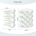 Luxury Shampoo Brush, Scalp Massager and Exfoliator Features Soft Bristles to Aid in Dandruff Relief, Increase Circulation, Stimulate Hair Growth for Healthy Looking Hair