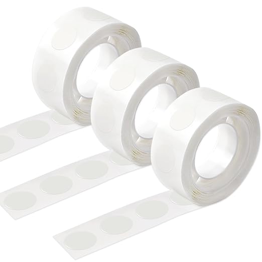 UPINS 300Pcs Glue Points Dots 15mm Removable Balloon Glue Adhesive Dots | 3 by UPINS