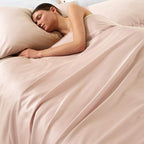 NTBAY Zippered Satin Pillow Cases for Hair and Skin, Luxury Standard Hidden Zipper Pillowcases Set of 2, 20x26 Inches, Pink