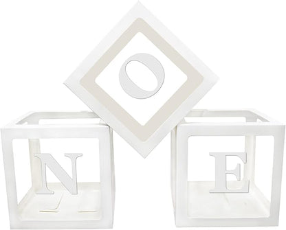 First Birthday Balloon BoxesBaby Boxes by QPEY