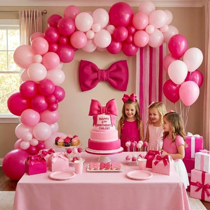 Pink and White Balloons - Image 3