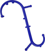 Shrdaepe Massage Trigger Point Cane, Body Deep Tissue, Handheld Back, Neck, Shoulder, Leg and Feet Massager Rod, Muscle Release Tool Self Massage Hook Cane Gifts for Women & Men, Blue