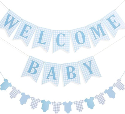Baby Boy Baby Shower Banner by Unknown