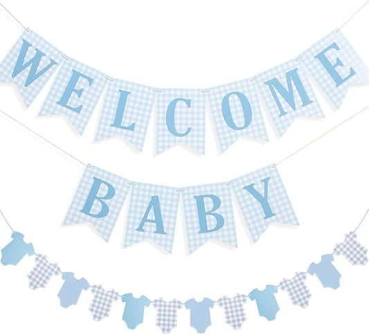Baby Boy Baby Shower Banner by Unknown