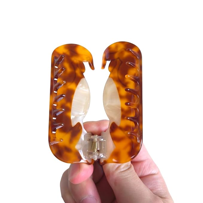 Novelty Aquatic Animals Hair Clips,Sea Otter Hair Clip,Cellulose Acetate Hair Clips,Big Claw Clips for Women