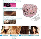 fuwinkr Hair Steamer Thermal Heat Cap Electric Hair Cap Deep Conditioning Natural Hair Scalp Treatment Spa Adjustable Oil Treatment Steamer Hat Hot Head Care(US)