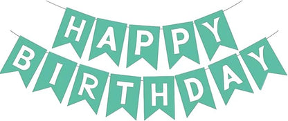 Happy Birthday Banner Birthday Party Supplies by GLASNES