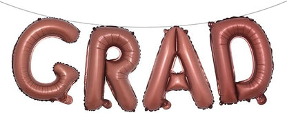 Foil Balloons Congrats Graduation Party Balloons Congratulations Letter Grad by RUIANSI