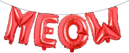 Cat Birthday Party Balloons by RUIANSI