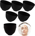 8 Piece Silicone Mixing Bowl Set, 3.93-Inch Microwaveable Silicone Bowls, Facial Bowls for Aestheticians, for Facial Masks, Mud Masks and Other Skin Care Products