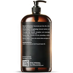 Pure Cold Pressed Castor Oil - Hexane Free, Glass Bottle for Hair Growth, Face, Scalp, Skin & Eyelashes - Nourishing and Moisturizing - 16 fl oz