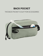 GOX Small Travel Toiletry Bag, Dopp Kit Case For Men, Multifunction Cosmetics Organizer Pouch (Mint Green)