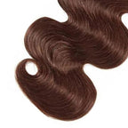 Brown Bundles Human Hair Color 4 Body Wave Bundles 20 Inch Brazilian Virgin Remy Hair Extensions Niegmeag Double Weft Chocolate Brown Body Wave Bundle Hair Weave 100g