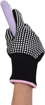 Heat‑Resistant Gloves–Silicone‑Grip Protection for Hair Styling, Curling & Flat Iron, Heat Press, Sublimation–Universal Fit
