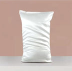 Oeko-TEX Certified White Silk Pillow Cases Made in USA, 100% Real Silk Pillowcase for Hair and Skin, 22 Momme, Standard Size,1 Pc 20"x26" (Standard, White)