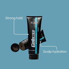 Max Control Hair Gel for Men, Alcohol-Free, Strong Hold Styling Gel, Natural Extracts for Long-Lasting Hold and Shine, Slick Back Hair Style 8 oz