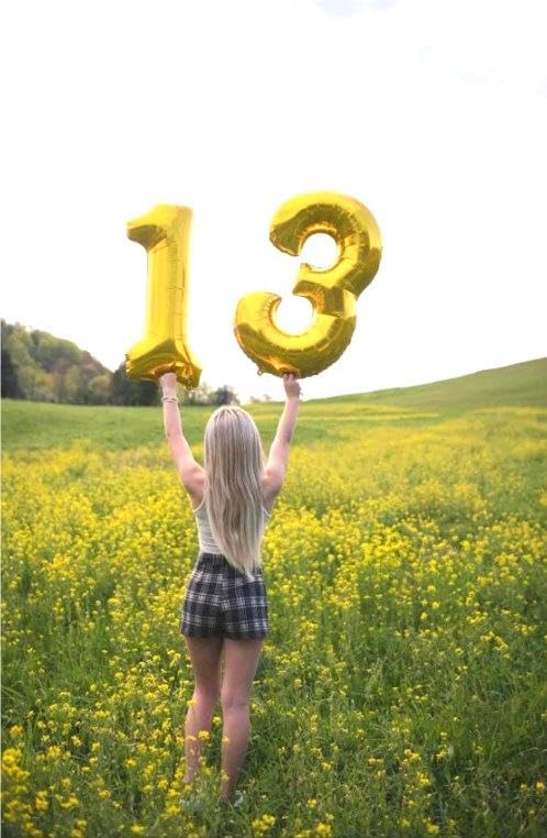 Large 40 Inch Gold 13 31 Number Balloon, 13 31 Gold Birthday Party Decorations - Image 5