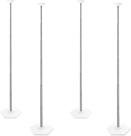 TekXYZ Telescoping Balloon Stand Set of 4, 1.5-7FT Adjustable Height | Sturdy & by TEKXYZ