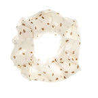 LOOKSEVEN Polka Dot Hair Scrunchies, 6PCS Bandana Scrunchy Hair Ties, Scrunchies Hair Ties for Women. (Polka Dot)