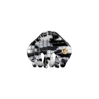 EVITA PERONI Small Hair Clips, Mini Hair Clip for Hair, Little Tiny Claw Clips for Women Girls Half Updo, Black and White