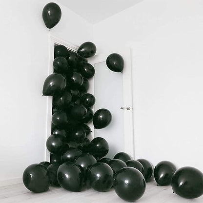 KBZVNAF Black Balloons Latex Party Balloons - Image 4