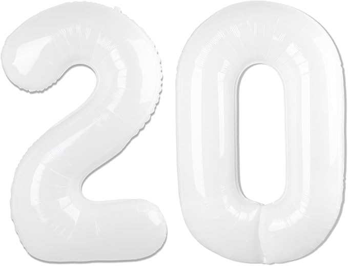 White 20 Balloon by IWERP