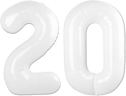 White 20 Balloon by IWERP